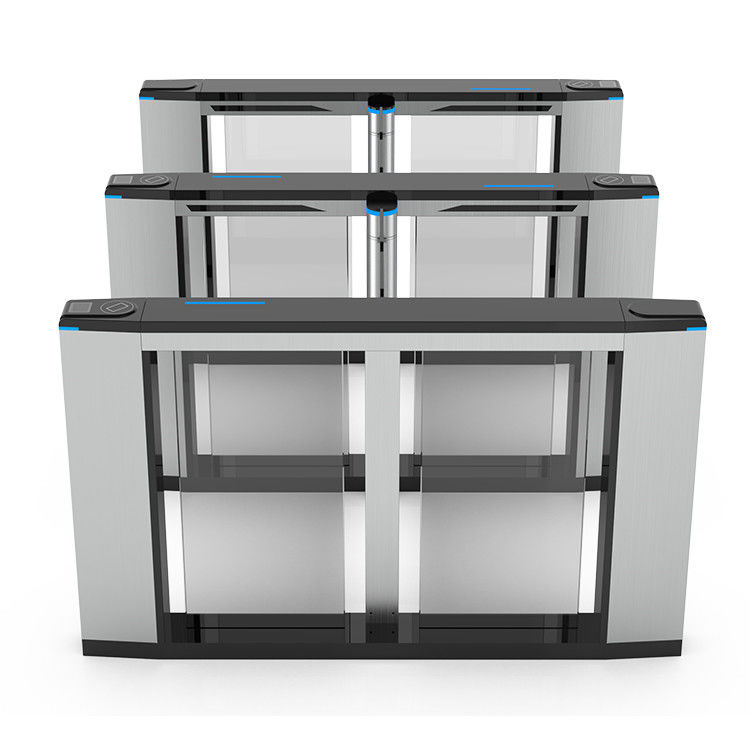 Office 40-60p/m Speed ​​Gate Turnstile Biometric Access Control พร้อม Servo Driving Motor