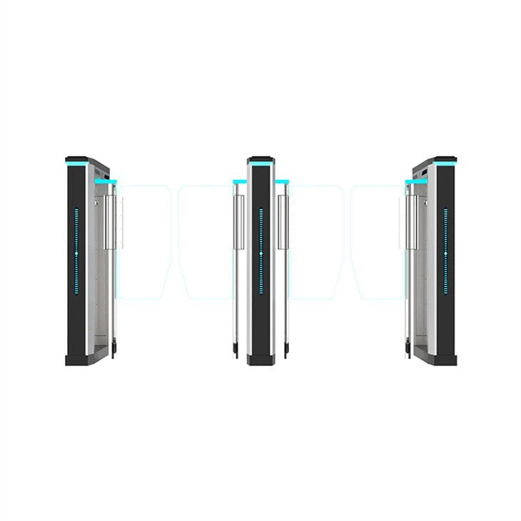 Office 40-60p/m Speed ​​Gate Turnstile Biometric Access Control พร้อม Servo Driving Motor