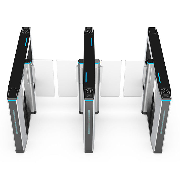 Office 40-60p/m Speed ​​Gate Turnstile Biometric Access Control พร้อม Servo Driving Motor